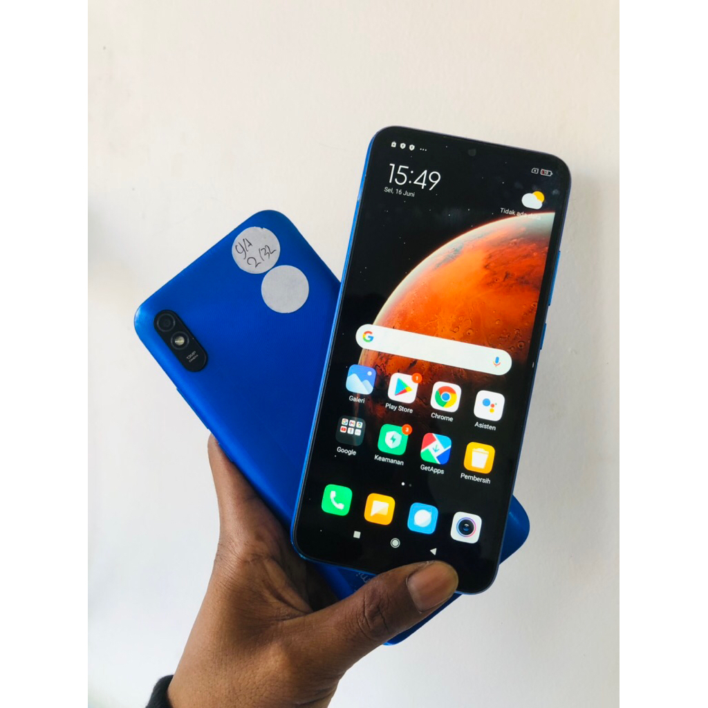 XIAOMI REDMI 9A 2/32 GB ORIGINAL 4G LTE HANDPHONE ANDROID SECOND MURAH