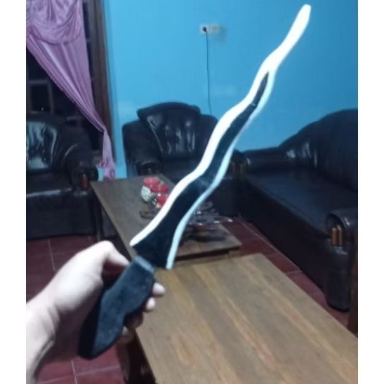 keris kayu keris 30 cm keris peraga  mainan keris silat keris pusaka keris mainan anak