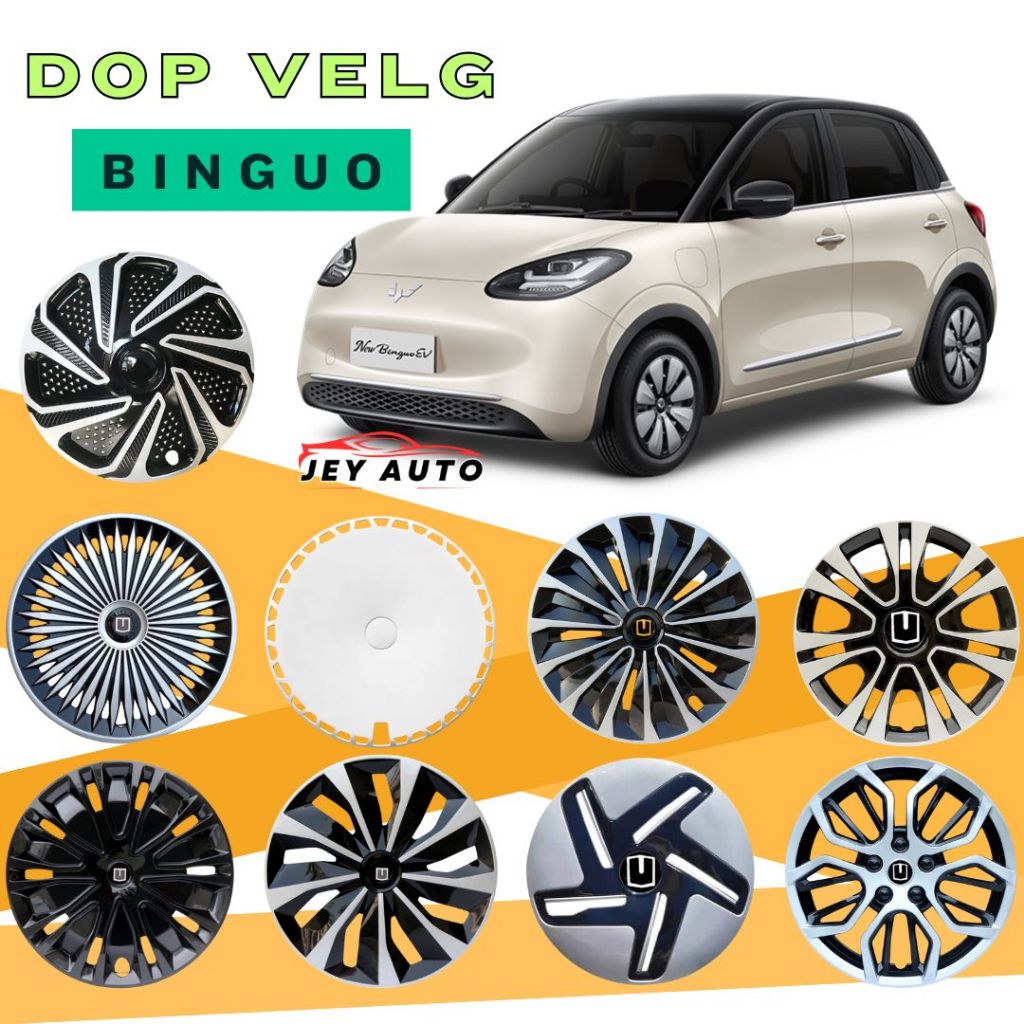 Dop Velg Binguo 15" / Cover Velg Binguo PNP / Dop Velg 15 inch / Velg Wuling Binguo