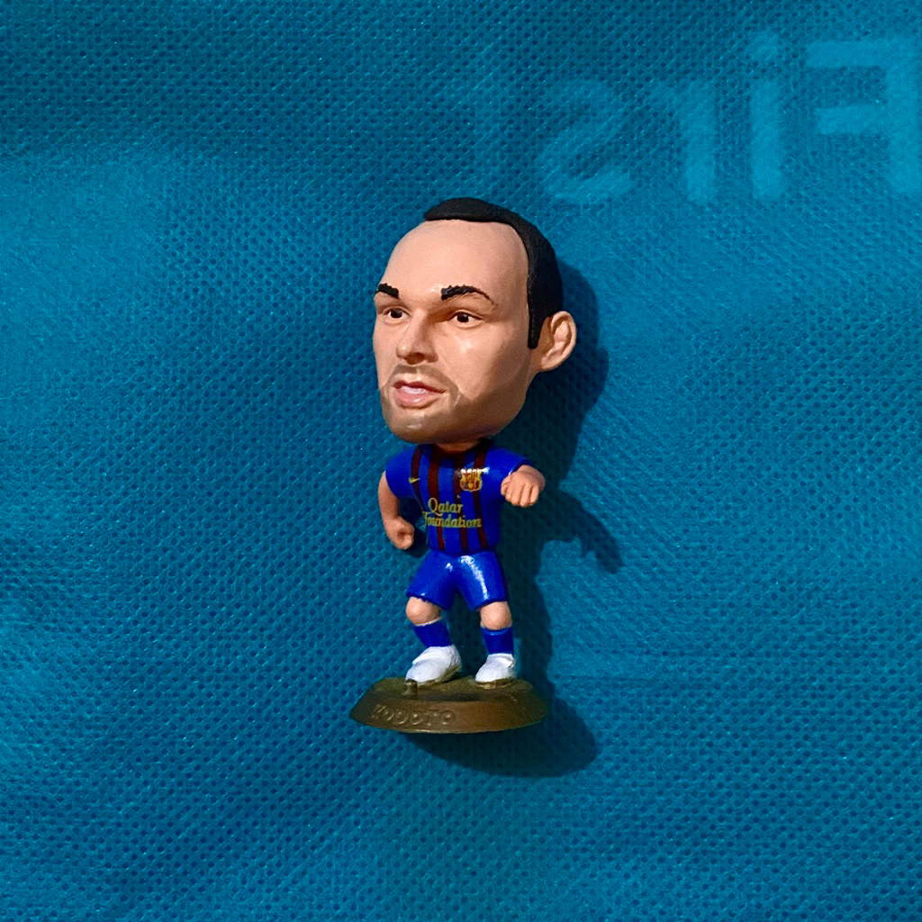 Figure pemain bola kodoto Iniesta Barcelona