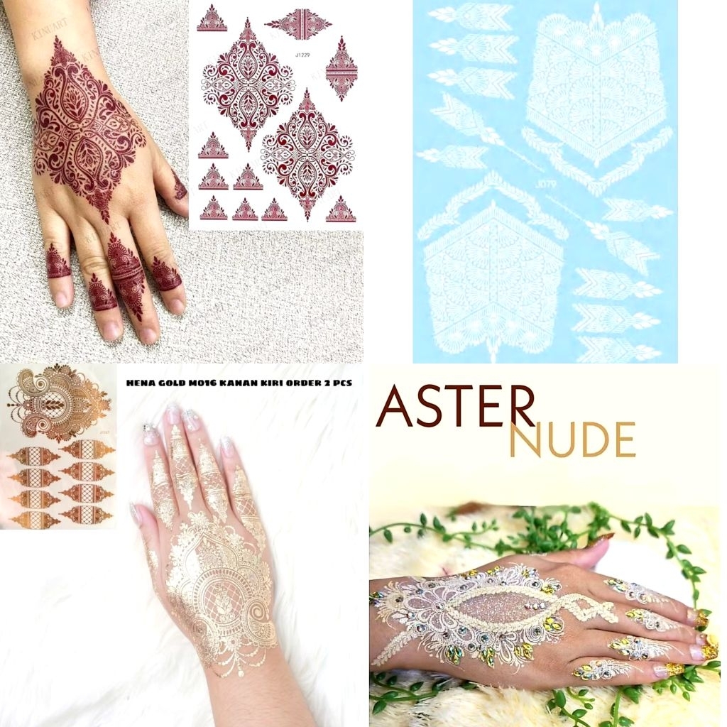 Henna Tempel  henna instan Tato Henna Henna parktis Henna wedding