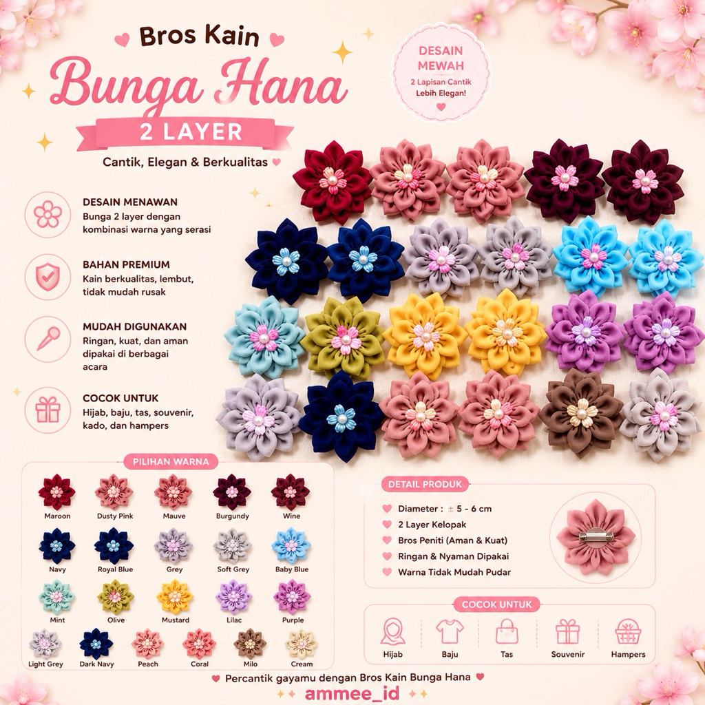 Bros Bunga Hana / Bros Kain Perca