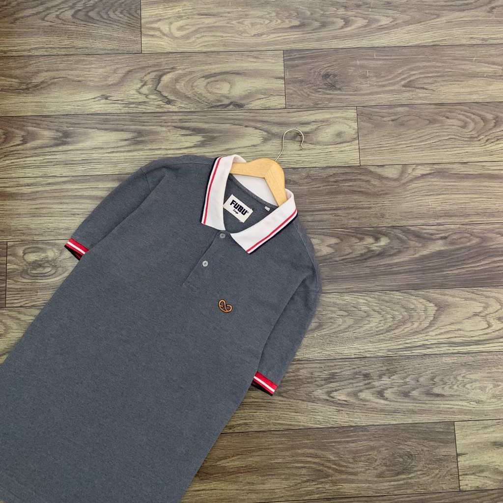 Kaos Kerah FUBU Branded Vintage Polo Shirt