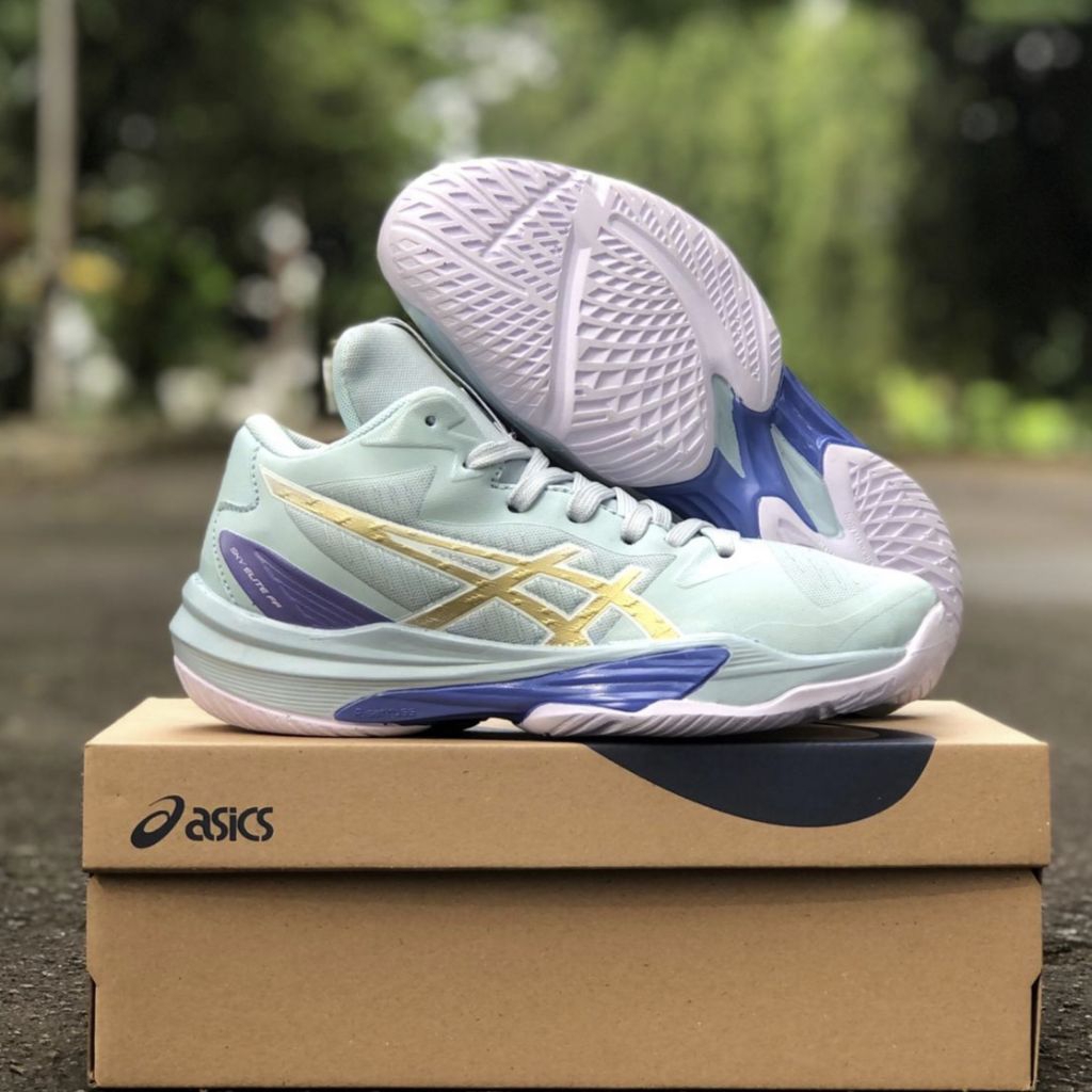 Sepatu Voly Wanita A-S-1K Meta rise 3 Gel FF Olahraga