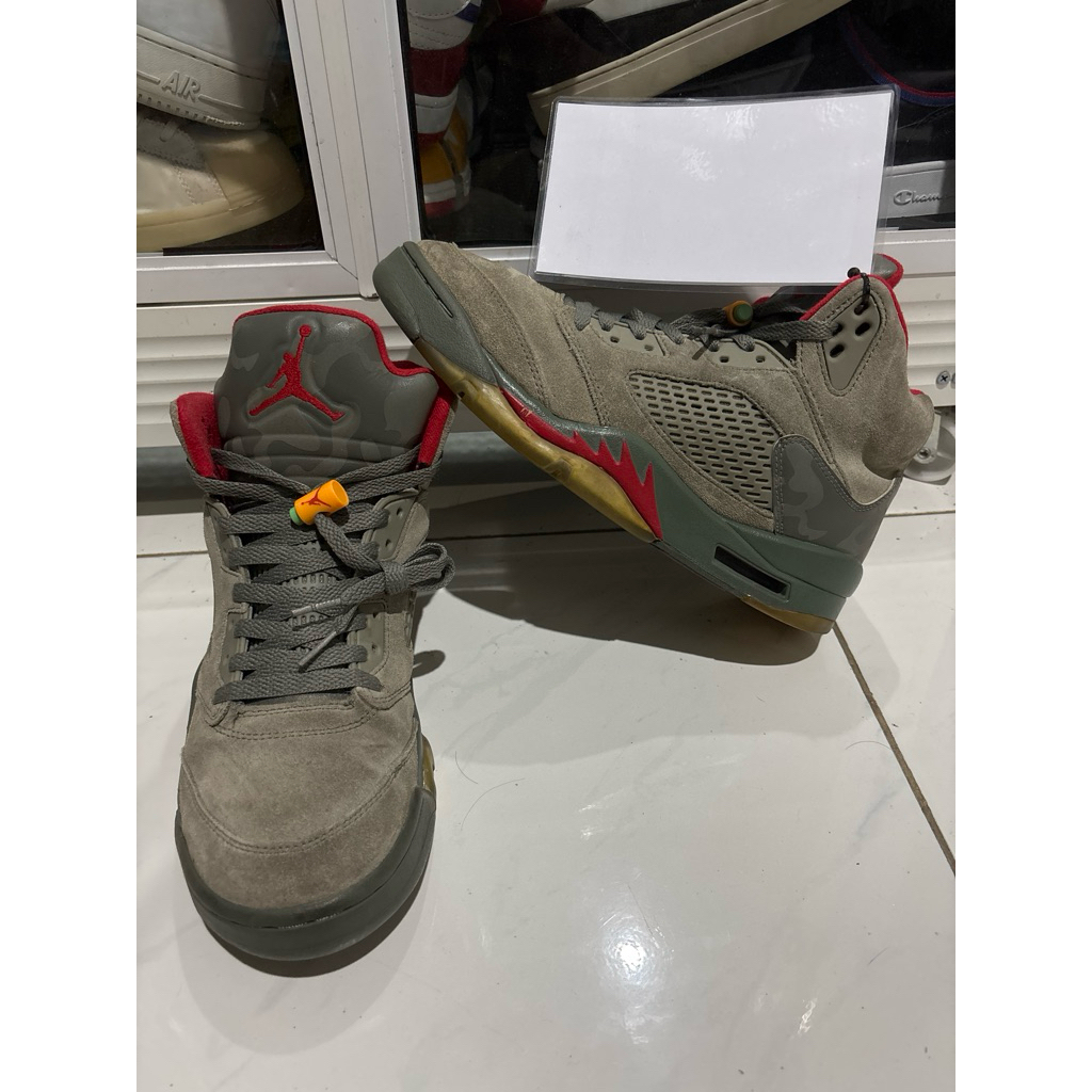 Jordan retro 5 “CAMO” size 43/27.5cm