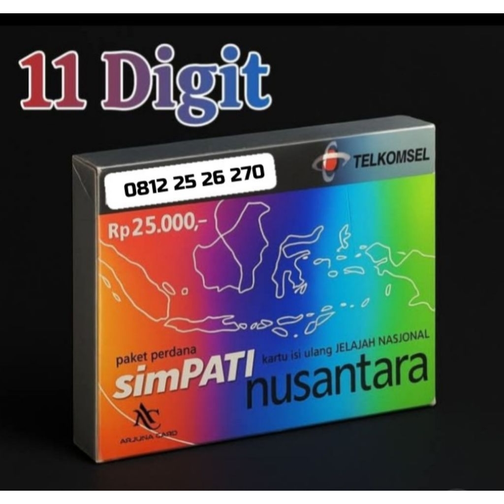 Kartu perdana simpati Nusantara 11 Digit