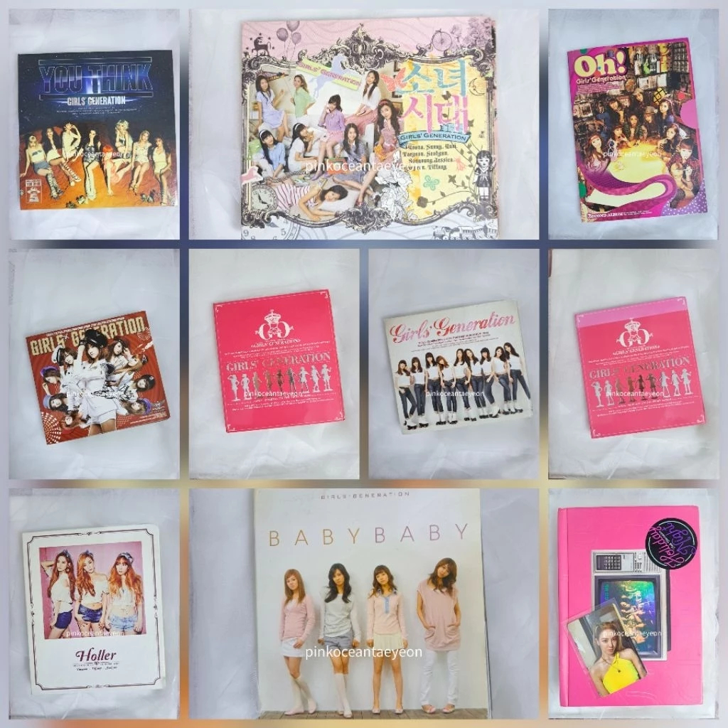 EXPORT RARE SNSD Girls Generation Album ITNW Baby Baby Gee Genie Oh You Think Holler Holiday Night
