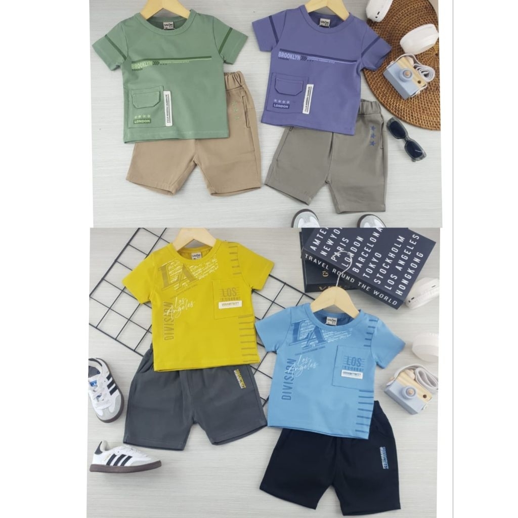 SETELAN USON CELANA KATUN ANAK COWOK SKT