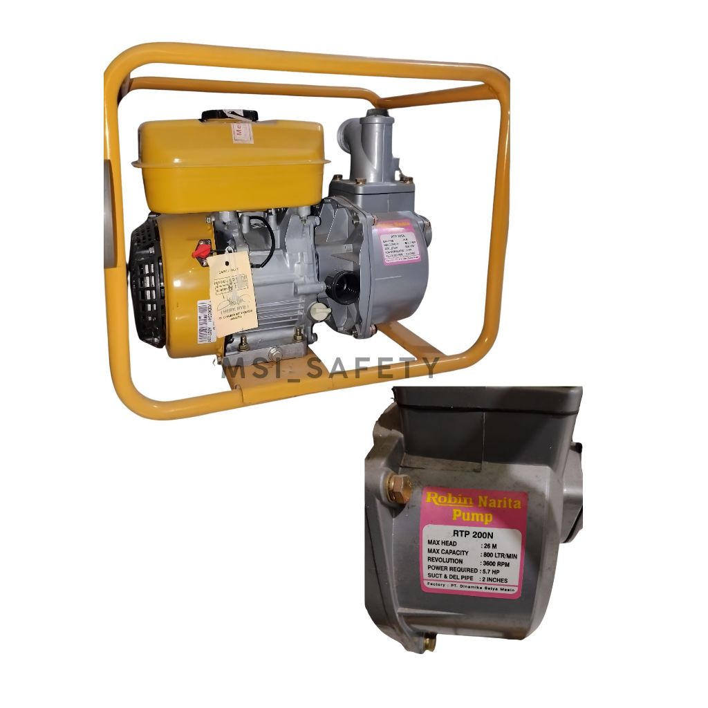 RTP200N MESIN POMPA ALKON ROBIN WATER PUMP 2" 2 INCH