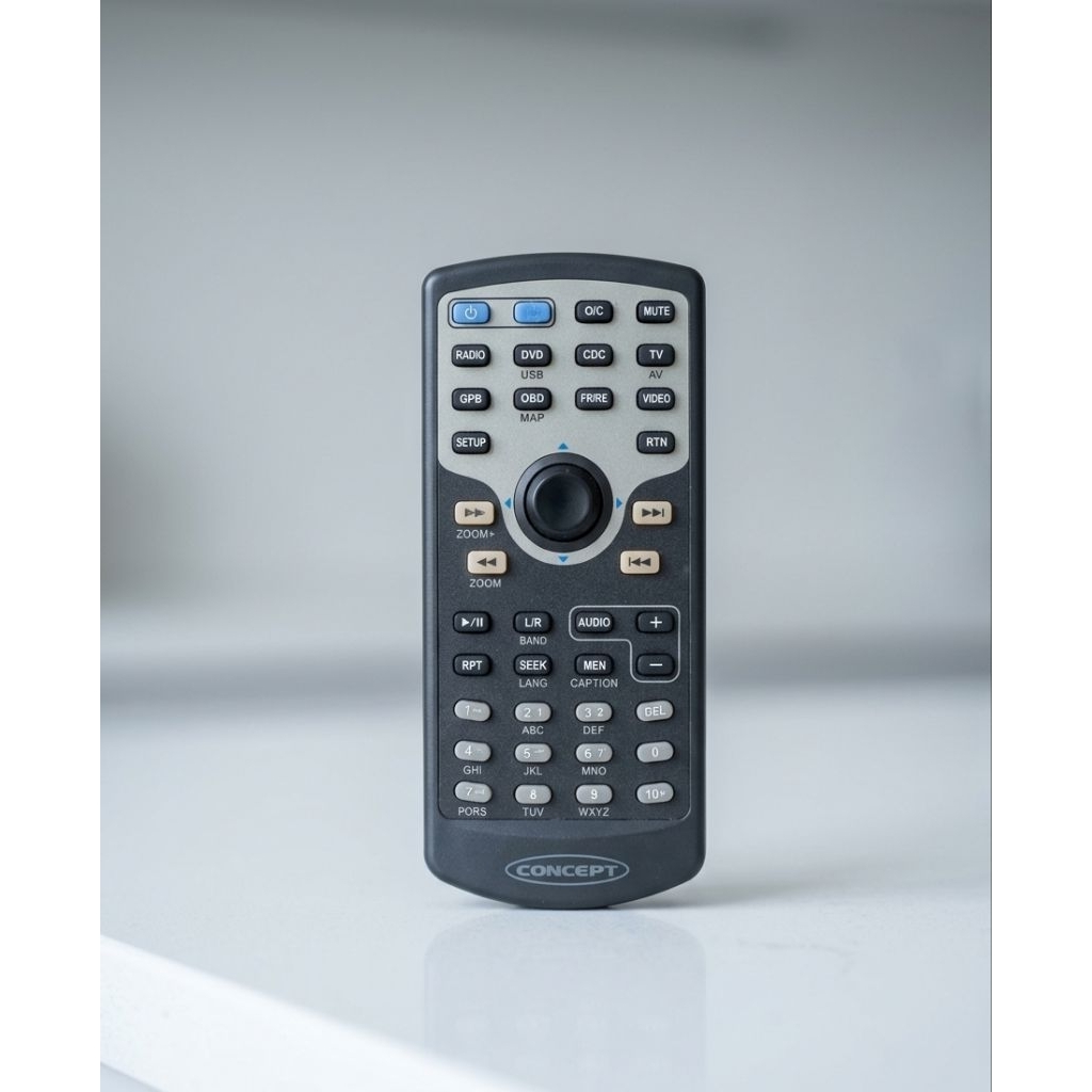 Concept remote control head unit / TV mobil model IR012 preloved