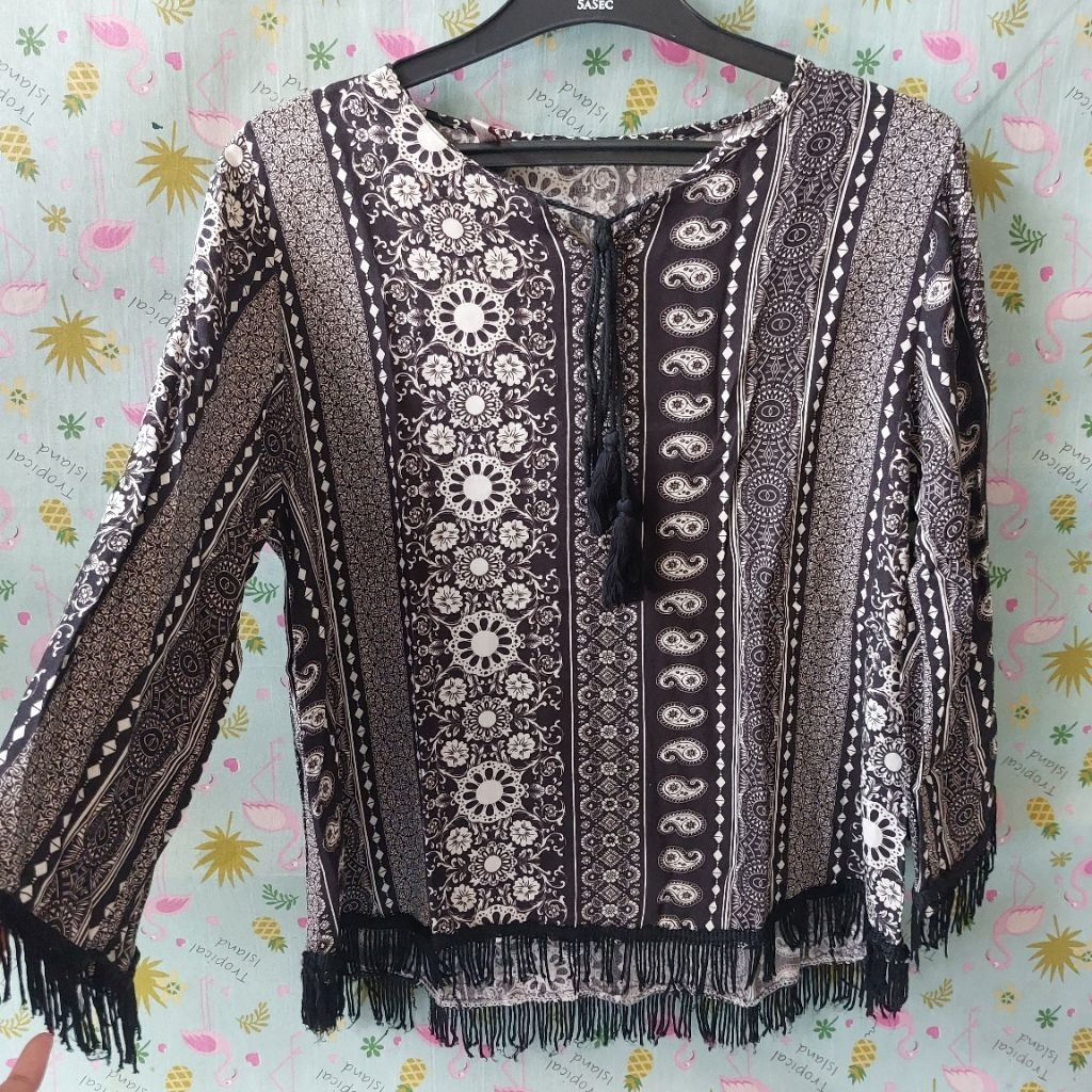 preloved blouse renda