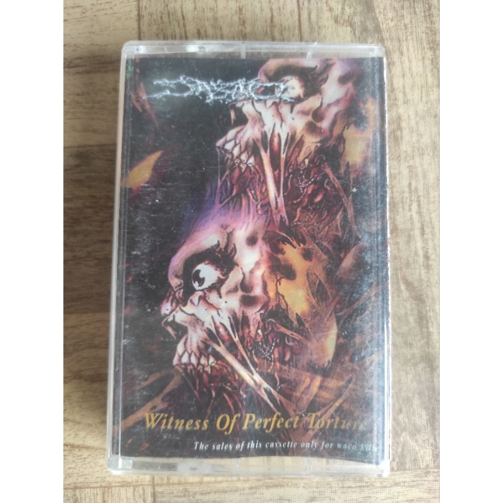 kaset pita JASAD "witness of perfect torture"