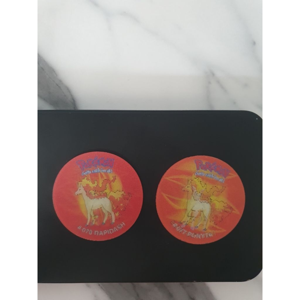 Tazos 3D Pokemon Ponytail Rapidash