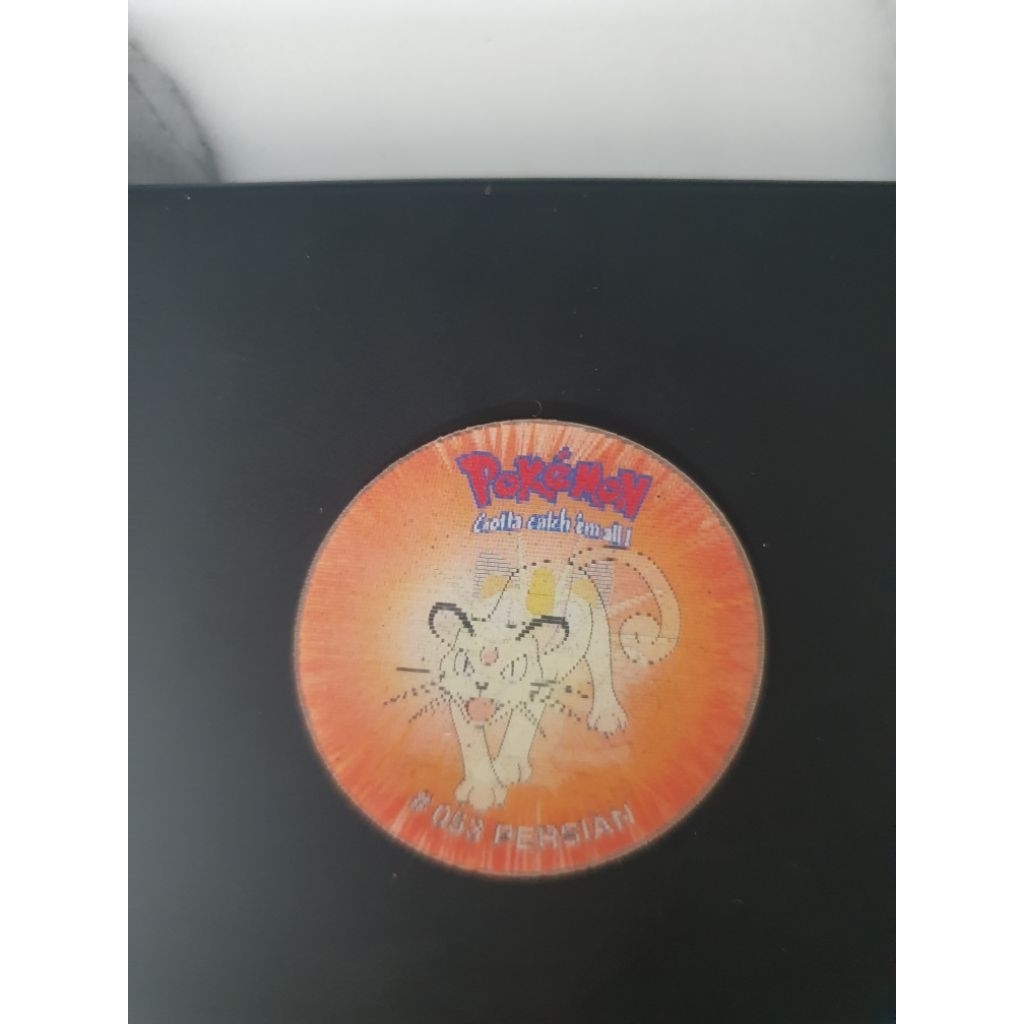 Tazos 3D Pokemon Persian Meowth