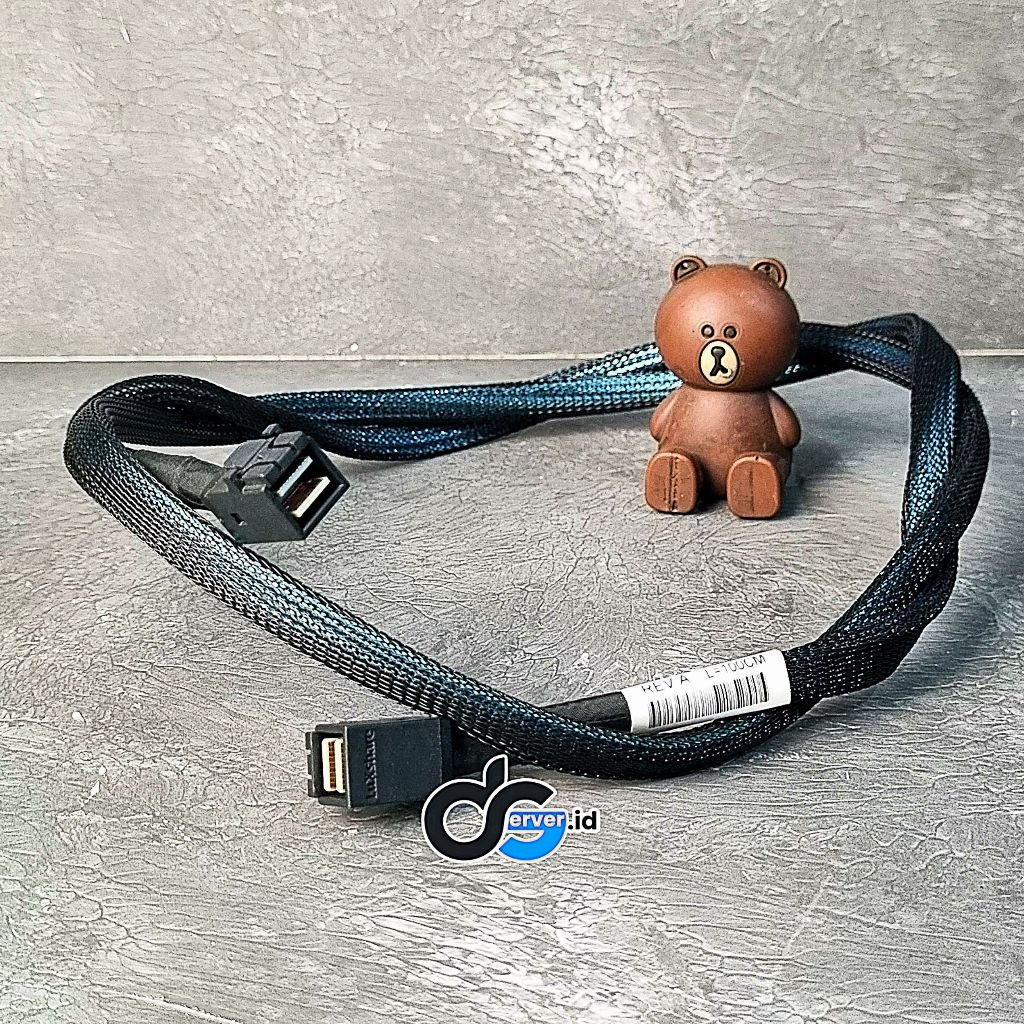 Kabel Mini SAS HD SFF-8643 to Mini SAS HD SFF-8643 12Gbps 100CM