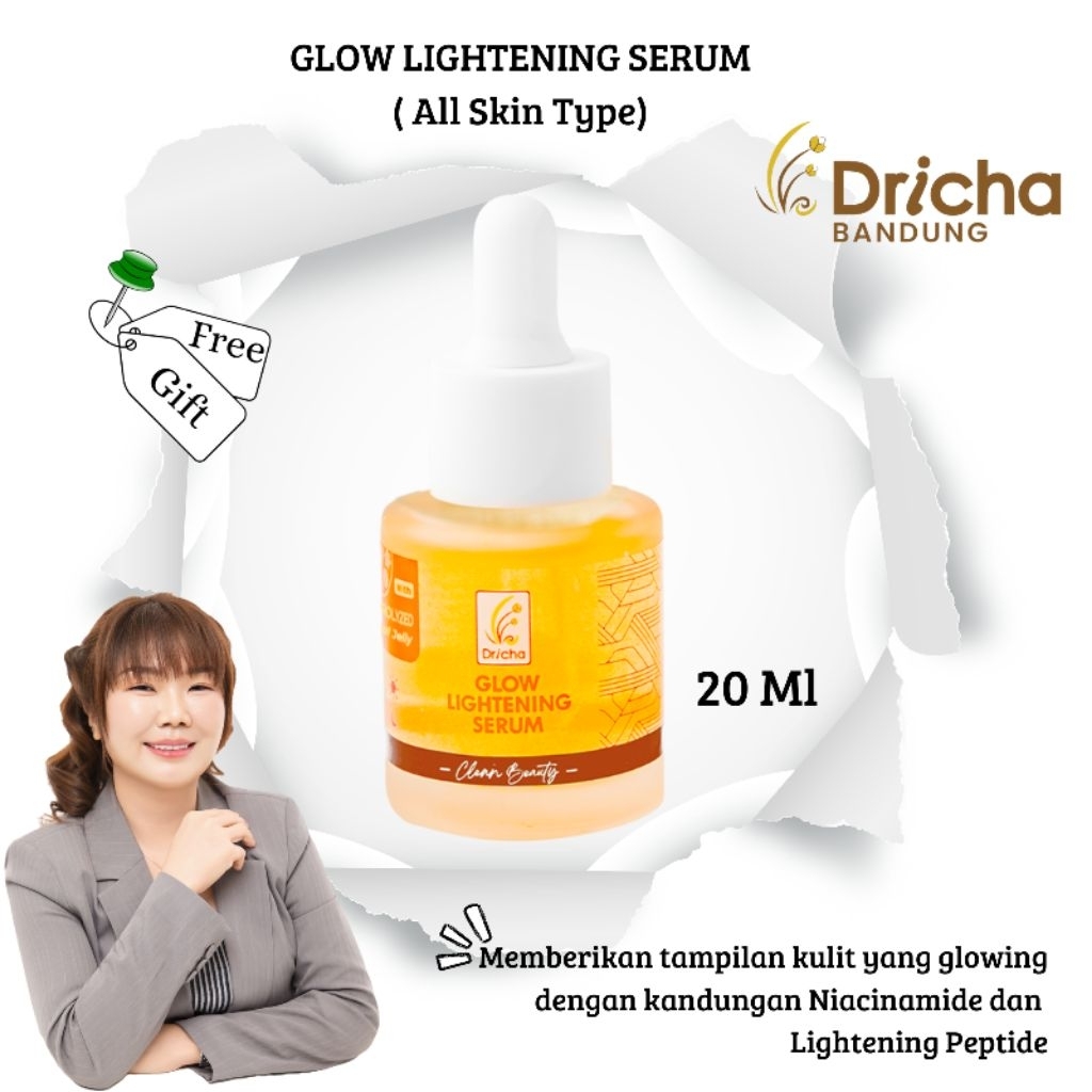 Dricha Glow lightening Serum Skin Microbiome