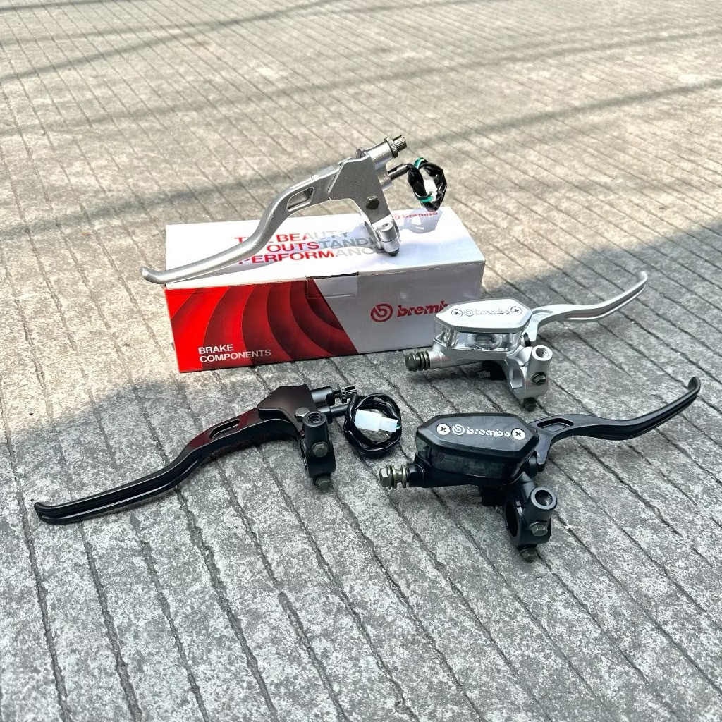 Master Rem OVAL model RCB kaca Transparan 14mm TABUNG MINYAK KACA NYATU TRANSPARAN HANDLE BRAKE RIGH