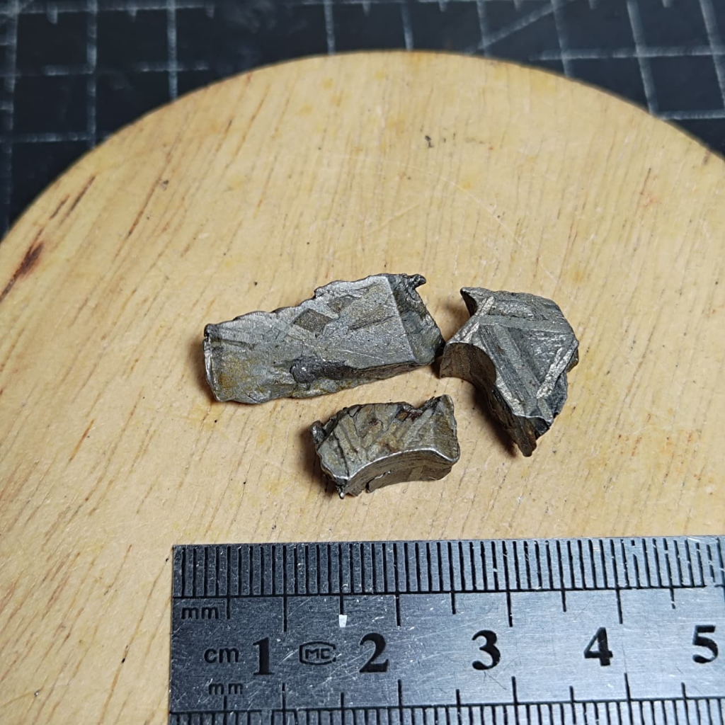 Natural Aletai Iron Meteorite Paket (12) Asli Meteorite