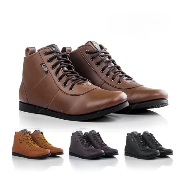 Eiger - Sepatu Kasual Pria Formal Kerja Santai Resleting Valkry Original