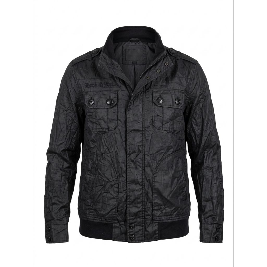 Jaket M65 Rock Revival bekas/second/pl/preloved, Jaket M65 Vintage, y2k, goth, emo, jaket parasut