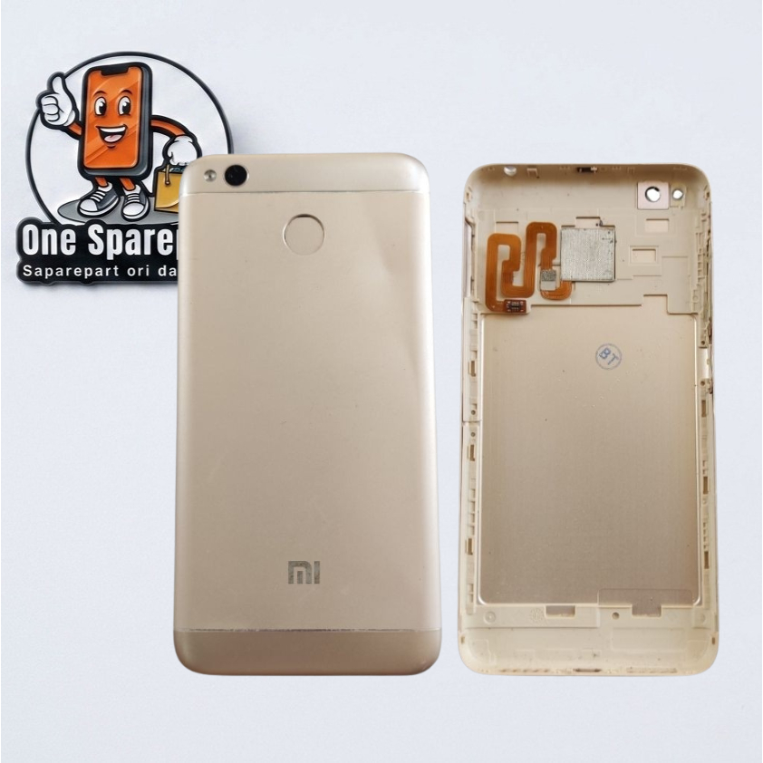 Backdoor Tutup Belakang Finggerprint Redmi 4x Second Copotan