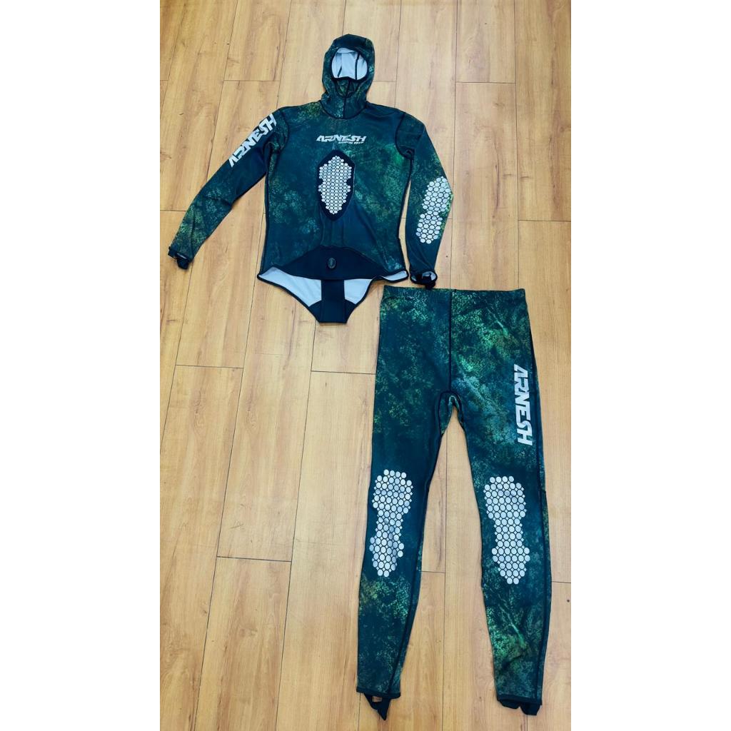 WETSUIT ARNESH CAMO BAHAN LYCRA 0.5MM