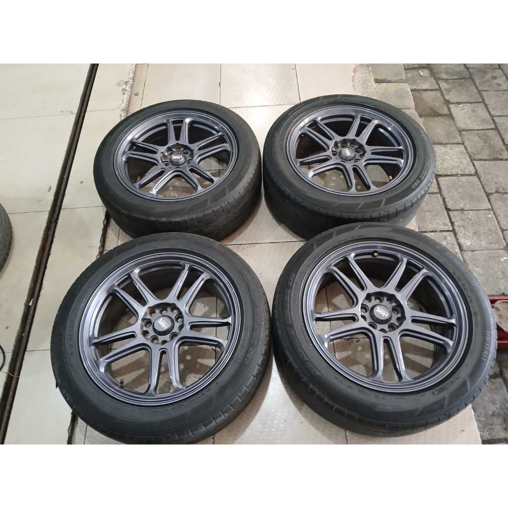 VELG BEKAS RACING SECOND NX SPO HSR R17X7,5 10X100-114,3 (VELG SAJA)