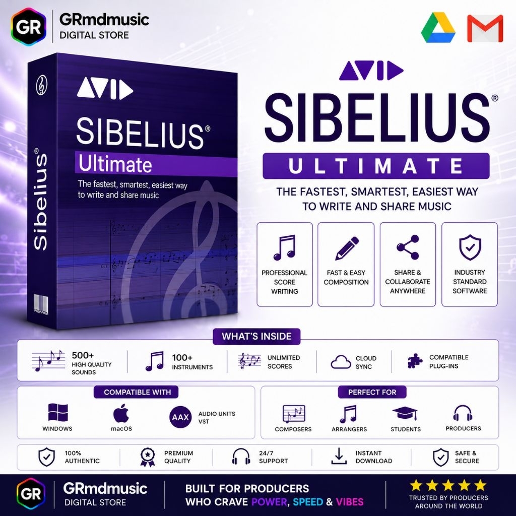 AVID Sibelius Ultimate v2025.12.1 + Trial Reset (WIN/MAC)