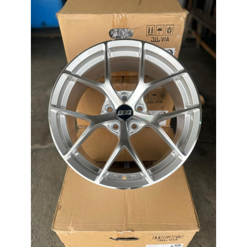BBS ring 18 pcd 5x114 full polis baru