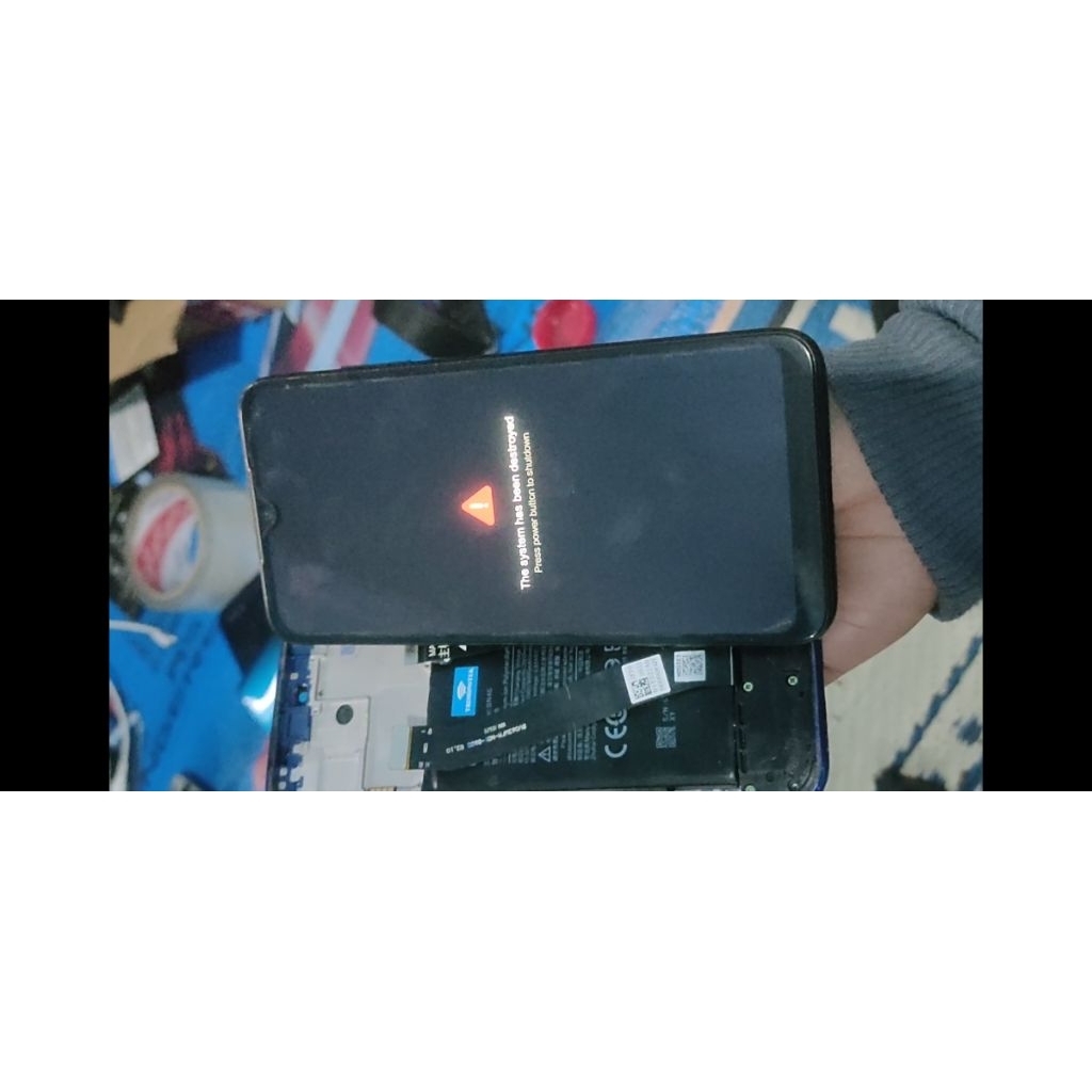 lcd ori copotan redmi 7 / lcd redmi 7 ori copotan