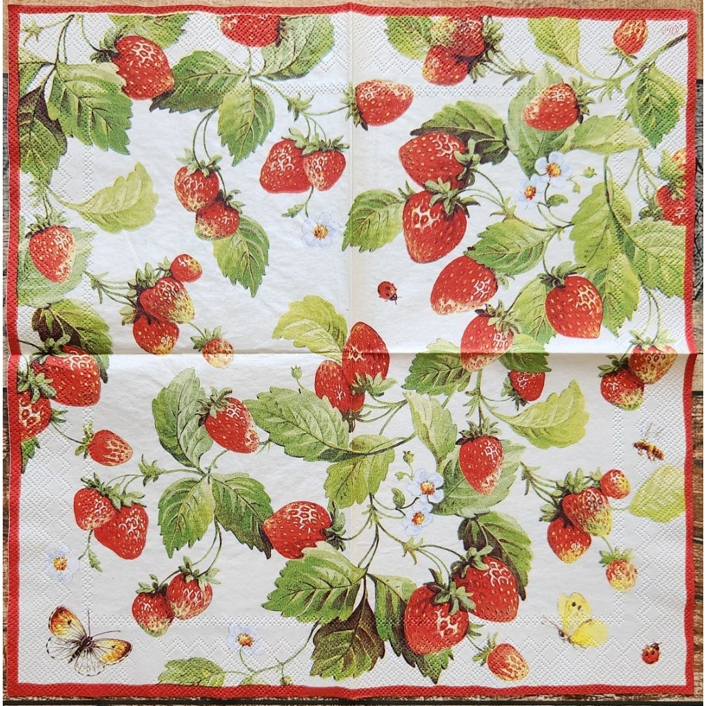 Decoupage Napkin / Decoupage Tissue (Kode M)