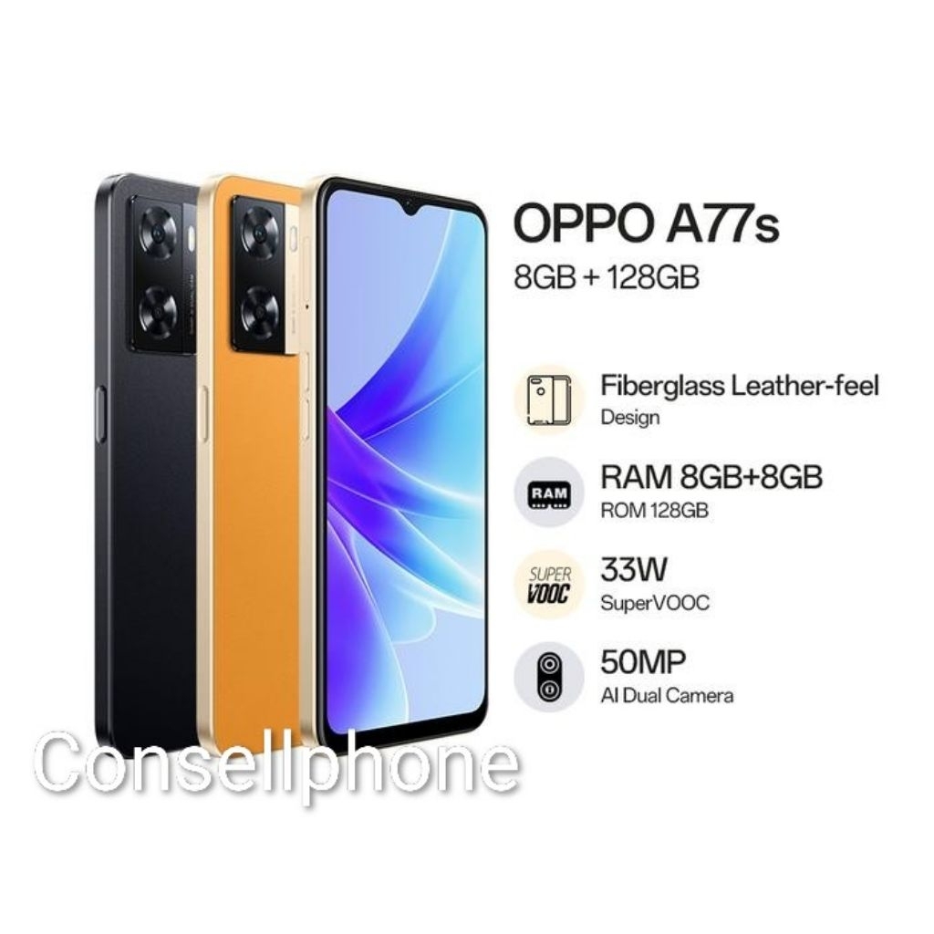 Hp Oppo A77s Ram 8/128 Android Garansi
