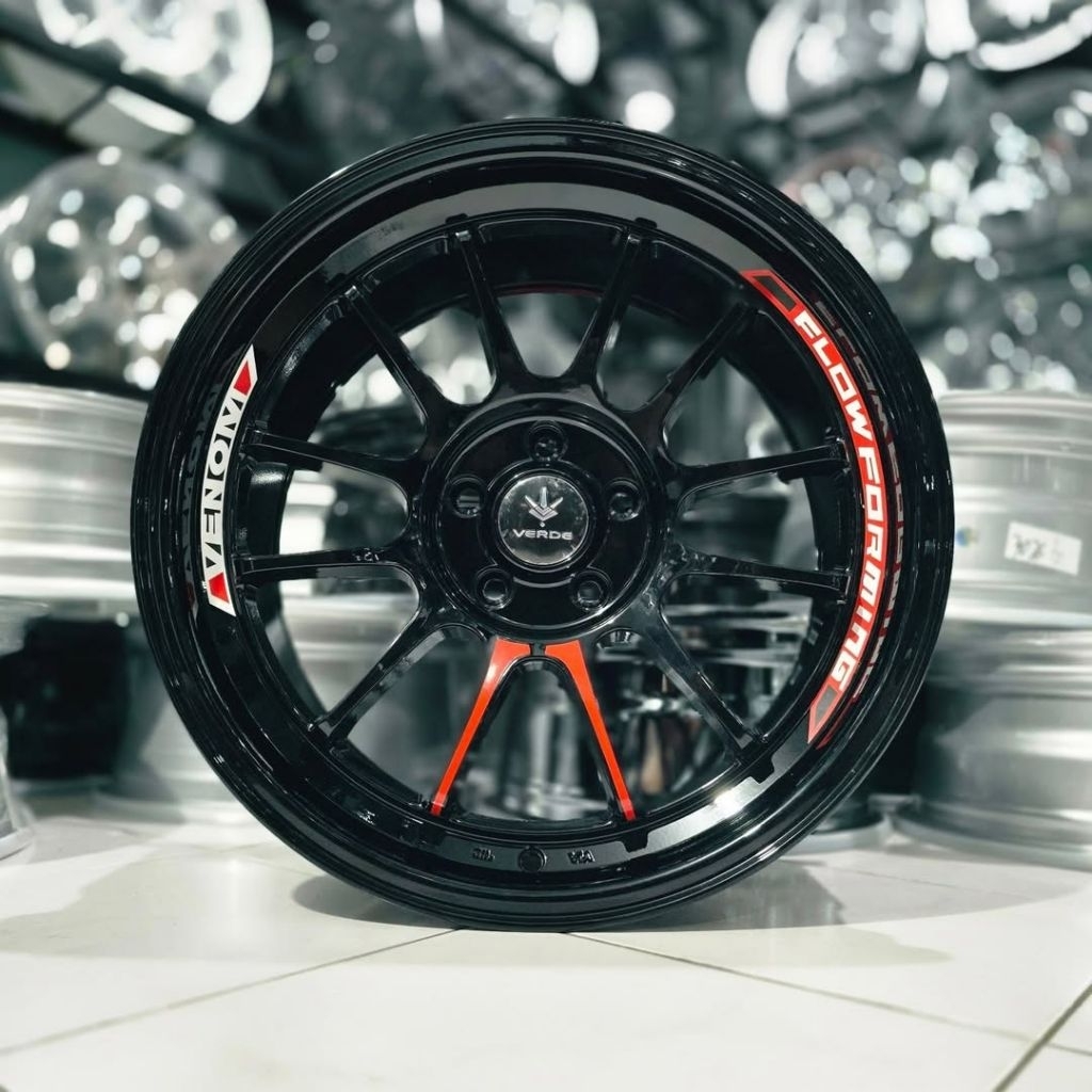 velg VENOM VERDE r18 lebar 9 pcd 5x114,3 ET 20 mobil ring 18 pnp mobil r18 reborn venturer zenix hrv