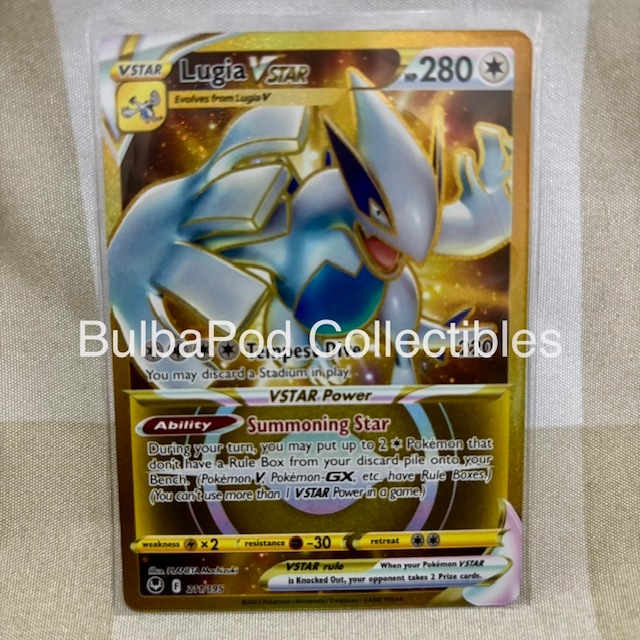 Pokemon TCG English Lugia VSTAR SIT 211/195 UR Silver Tempest