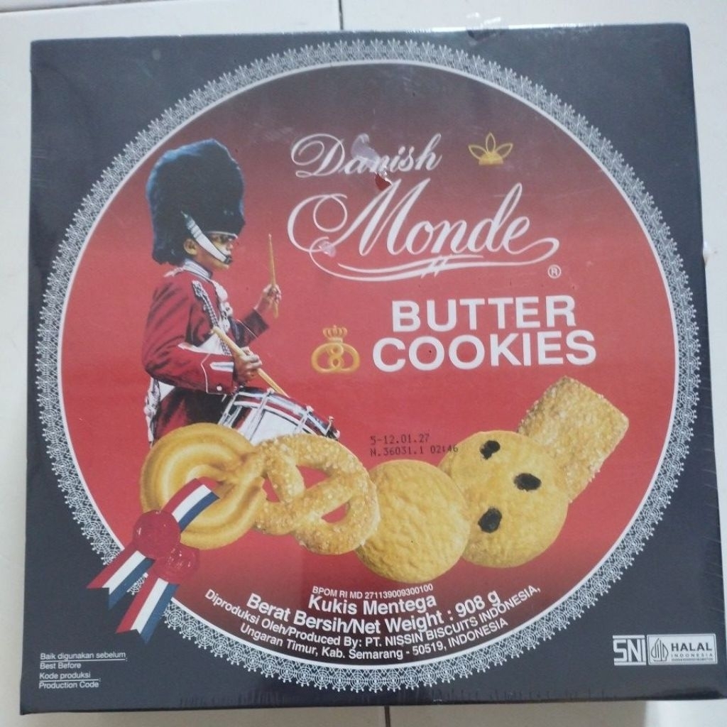 Danish monde butter cookies 908 gram