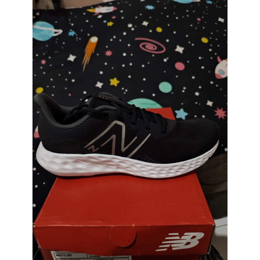 New Balance 411v3 Men's Running- Black Original