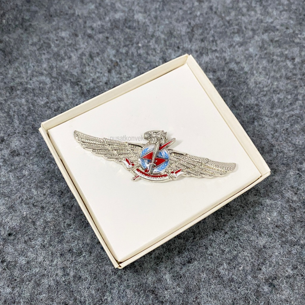 Brevet Wing RDB Monusco Silver Premium