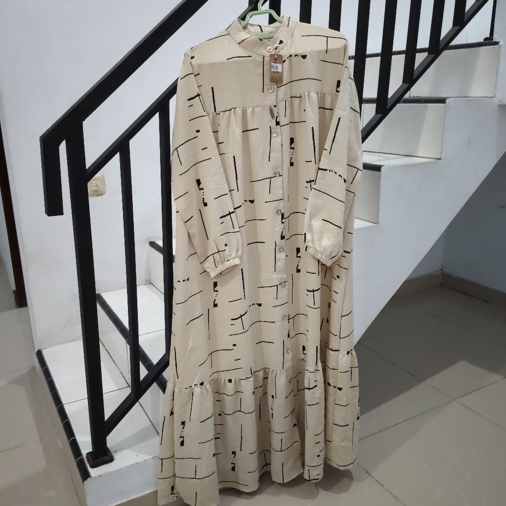 Gamis Nine Bahan Valentino