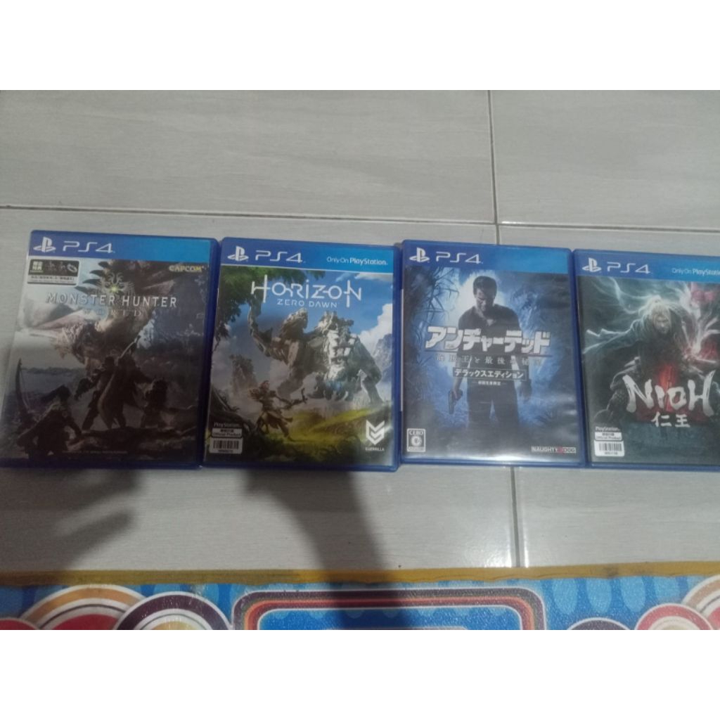4 kaset ps4 borongan