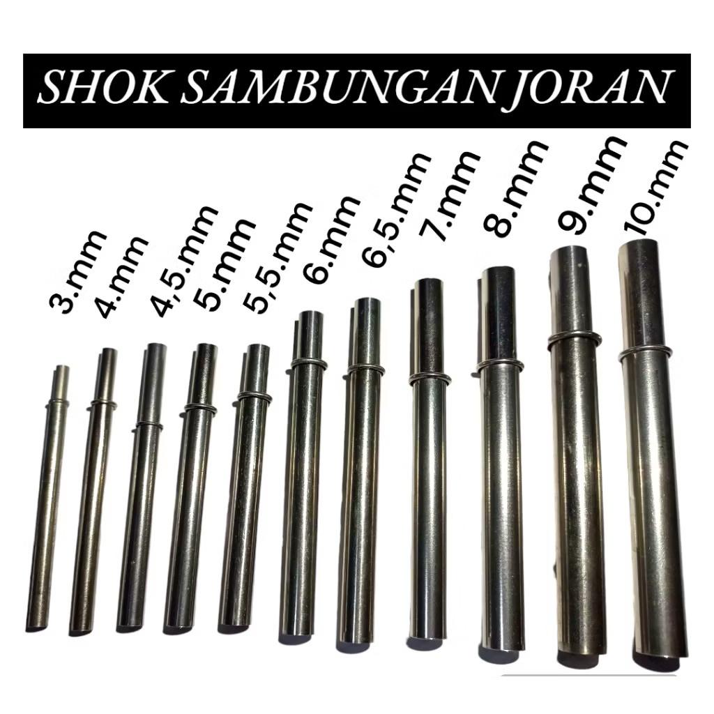 Shock sambungan joran/Shock sambungan fiber/Shock joran custom/Shock custom joran udang