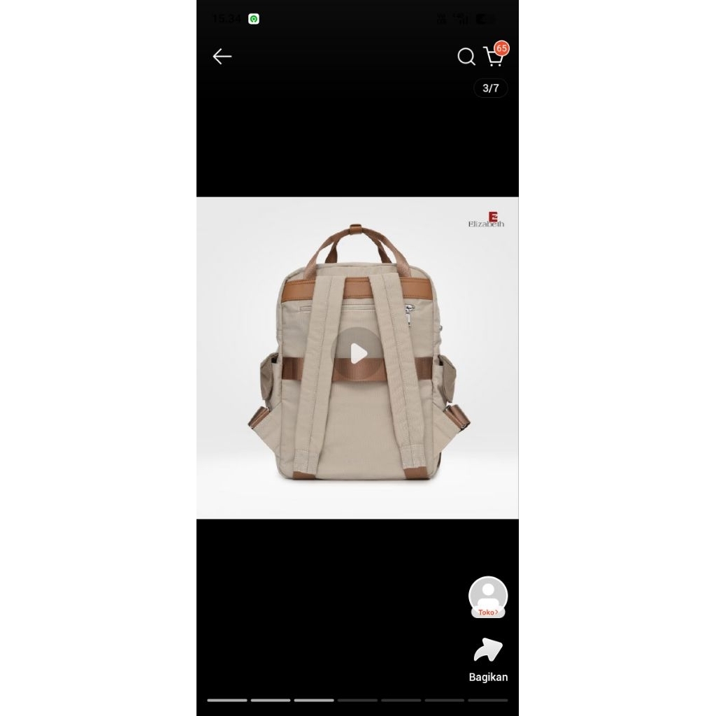 Tas Ransel Elizabeth