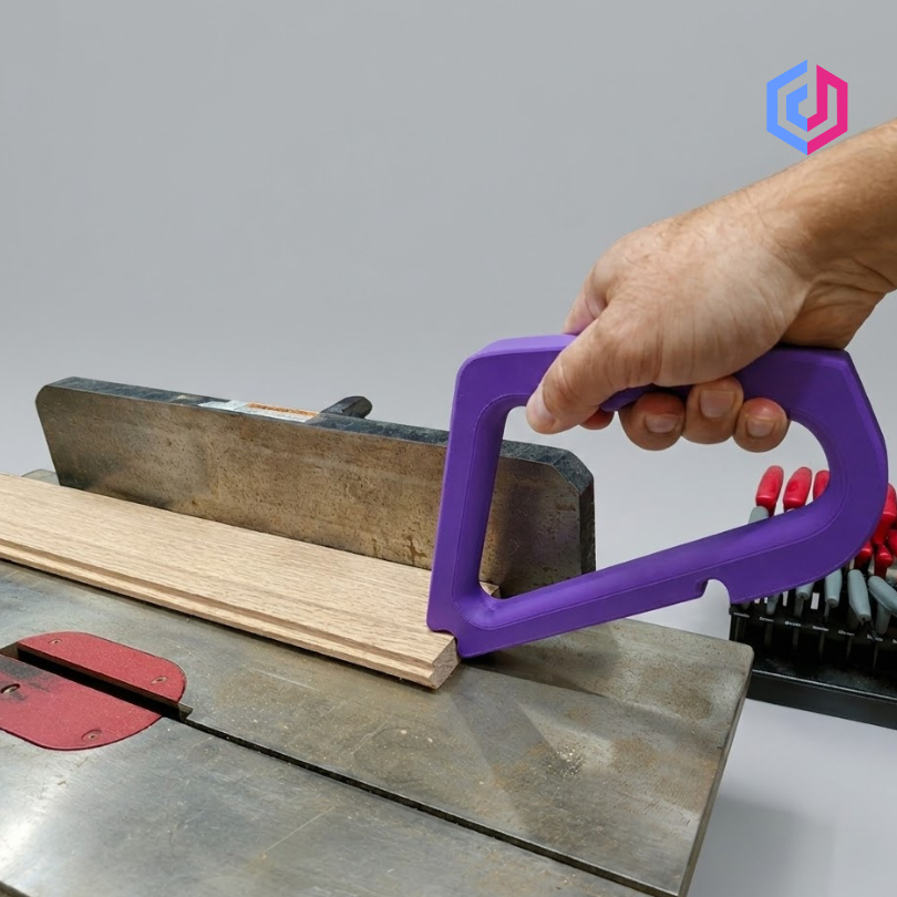 Push Stick 3D Print untuk Table Saw Jointer Planer – Alat Dorong Kayu