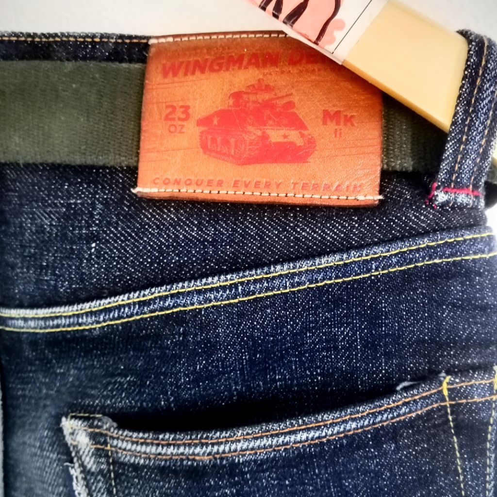 wingman denim Sherman 23 oz SZ 31