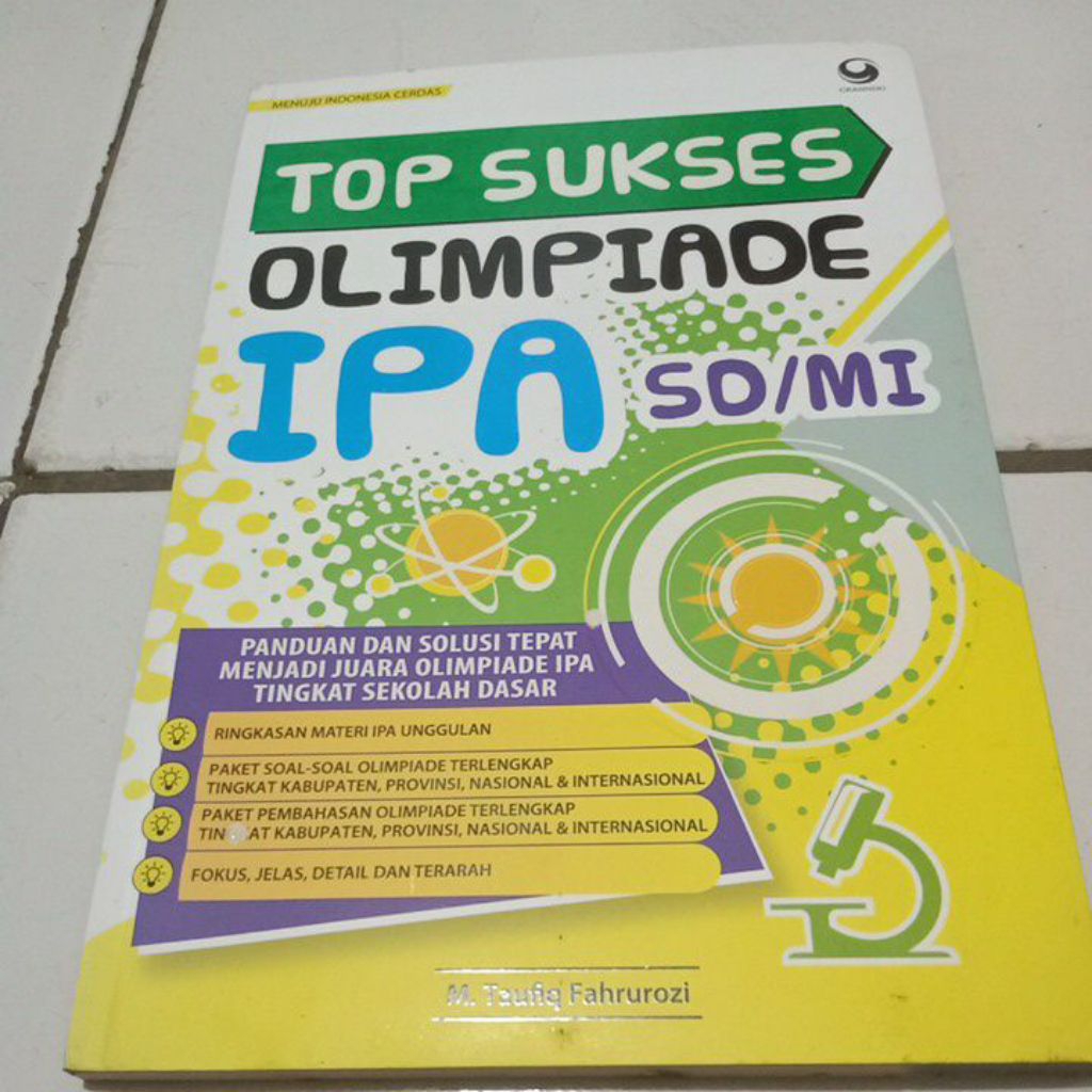 BUKU TOP SUKSES OLIMPIADE IPA SD MI ORI