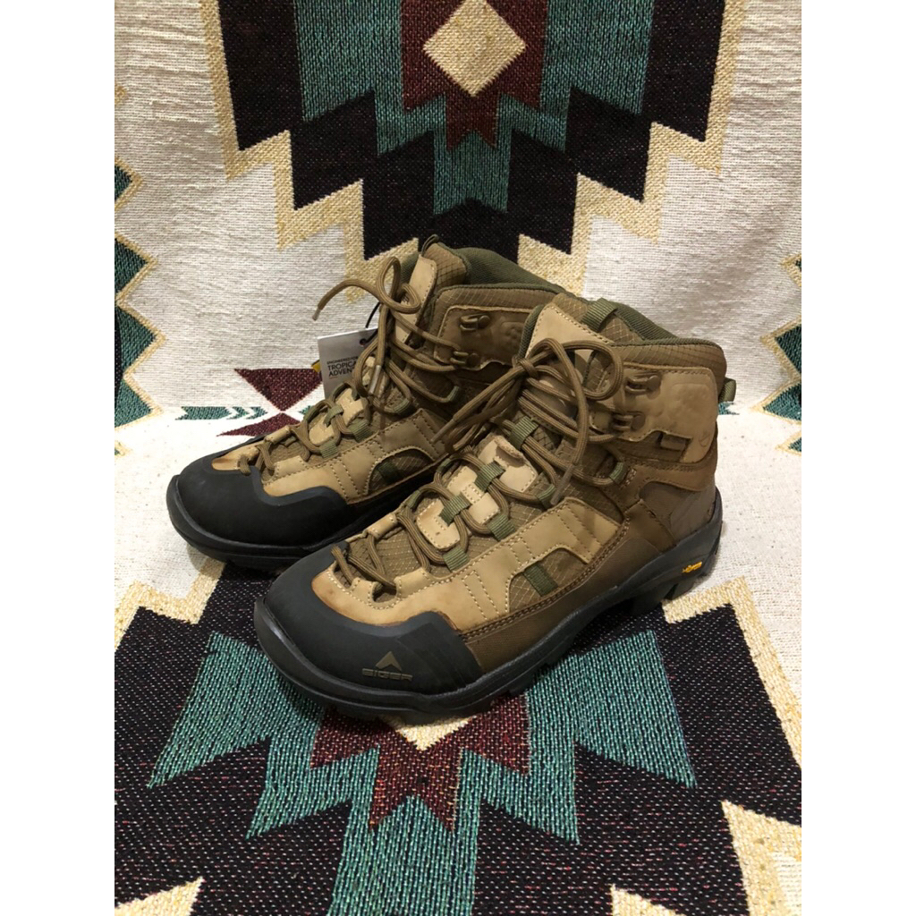 (HARGA NET / PAS) EIGER POLLOCK OUTDOOR BOOTS SIZE 40 WARNA BROWN / EIGER / JUAL EIGER / EIGER PLUM 