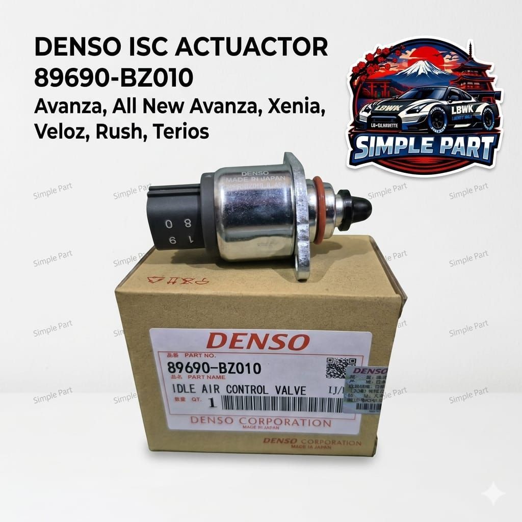 ISC ACTUATOR DENSO AVANZA 1.3 1.5 2004-2016/Toyota Avanza/Xenia 1.3/Rush/Terios/Veloz. Original