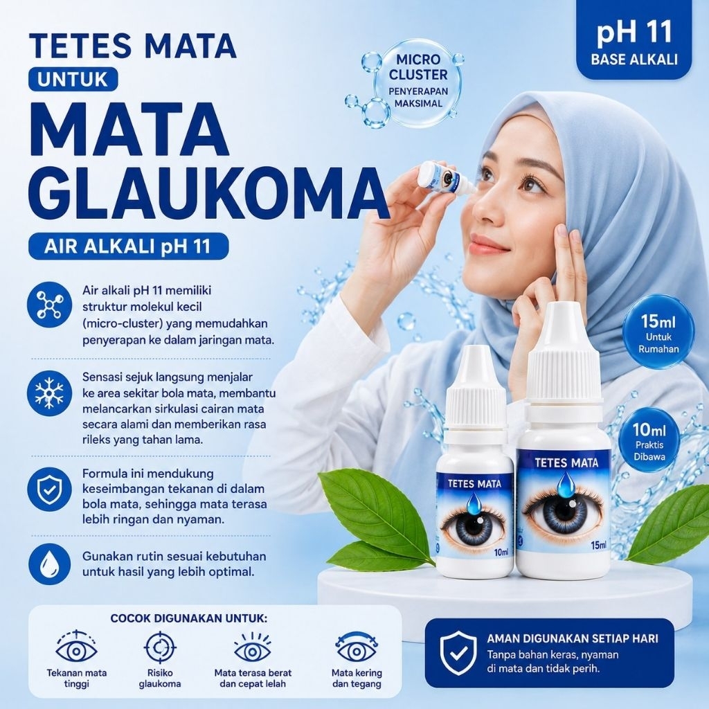 Tetes Mata untuk Mata Glaukoma