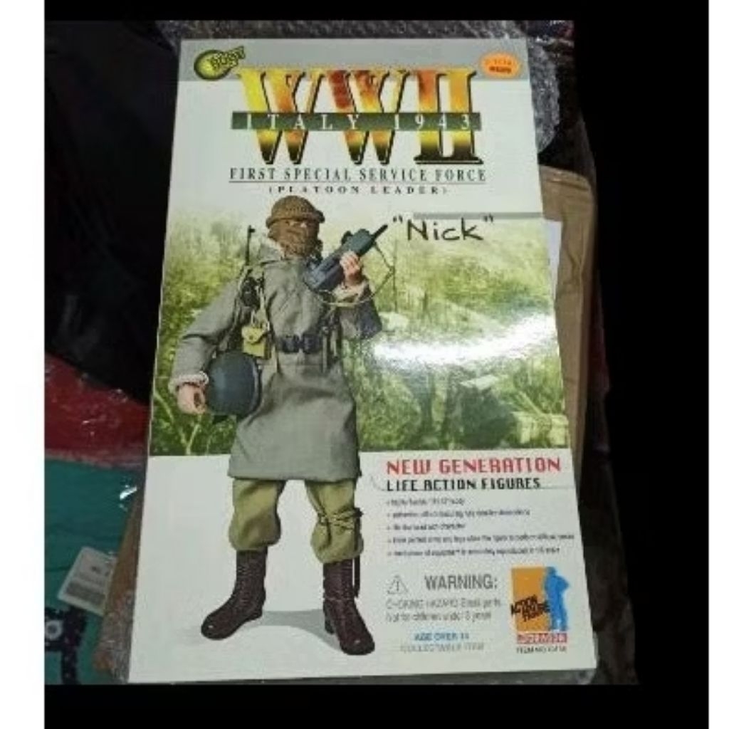 dragon ww2 1/6 figure special service force platoon leader nick