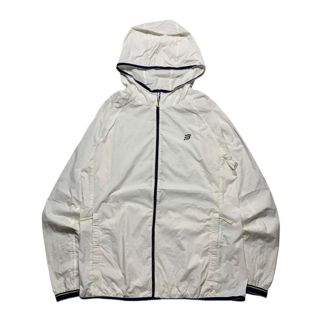 Running Jacket Bean Pole white size M