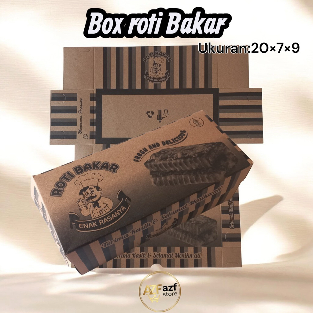 box roti bakar | dus roti bakar | kemasan roti bakar